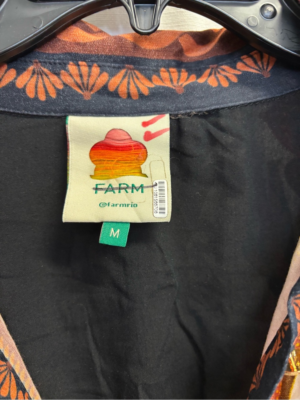 FARM Rio Miranda Mix Chemise Midi dress. - Picture 8 of 8
